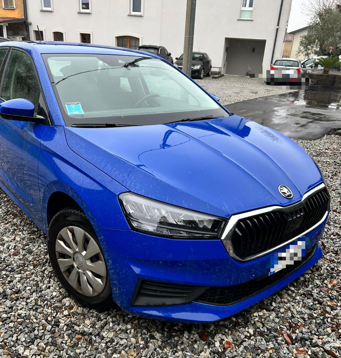 Skoda Fabia – vista frontale